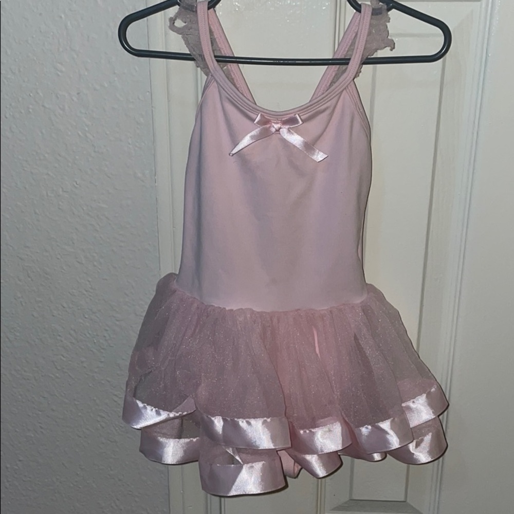 Pink leo/tutu dress